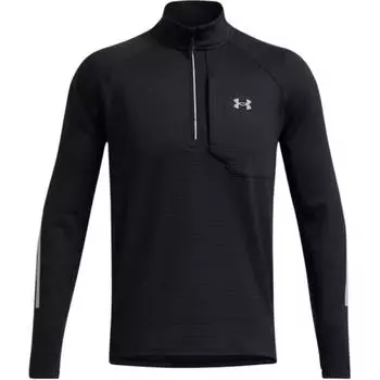 Under Armour Launch Elite Outdoor Casual Sports Pullover Long Sleeve Half Zip Sweatshirt Men sweatshirt Black 1386676-001 XL