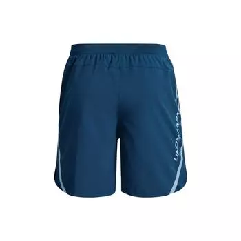 Under Armour Launch Letter Print Elastic Waist Casual Shorts Men shorts College-Blue 1376583-426 L