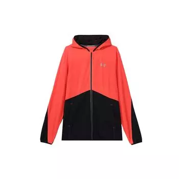 Under Armour Launch Solid Logo Zip Hoodie Мужские куртки Красные 1289388-963 S