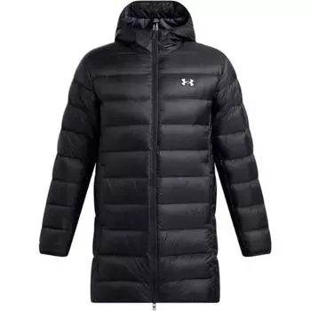 Under Armour Legend Training Long Warm Water-Resistant Down Jacket Men Jacket Black 1385839-001 XXL