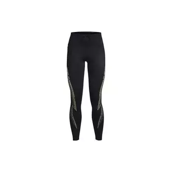Under Armour Леггинсы для бега с высокой талией и принтом, женские леггинсы, черные 1373207-001 S