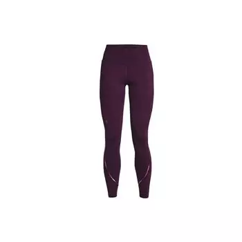 Under Armour Леггинсы женские однотонные для тренировок и фитнеса фиолетовые 1365355-501 S