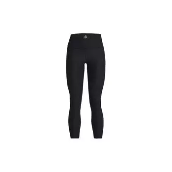 Under Armour Леггинсы женские спортивные с логотипом, черные 1376340-001 XL