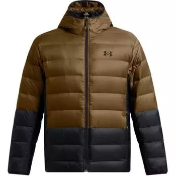 Under Armour Легкая спортивная теплая куртка-пуховик Echo с длинным рукавом, мужская куртка цвета койот-коричневый 1385840-498 L