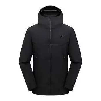 Under Armour Легкая Водонепроницаемая Ветрозащитная Дышащая Мягкая Удобная Куртка для Пешего Туризма, Альпинизма, Трейлраннинга, Унисекс Куртка 14333201-0033 M