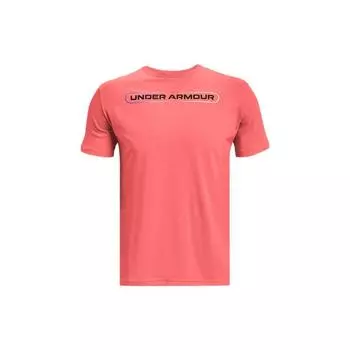 Under Armour Letter Logo Training T-Shirt Men T-Shirts Red 1361668-690 XXXL