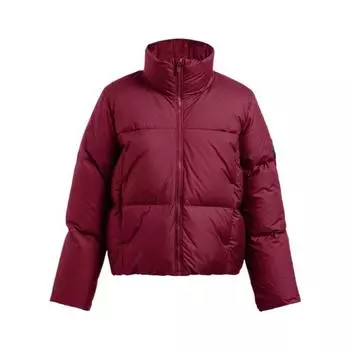 Under Armour Limitless Down Puffer Comfortable Fashion Simple Versatile Jacket Women Jacket Deep-Red 1384648-625 XL