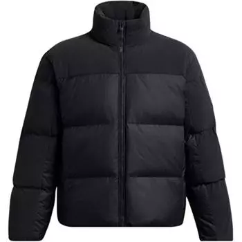 Under Armour Limitless Training Series Stand Collar Warm Comfortable Jacket Down Coat Men Jacket Black 1384653-001 M