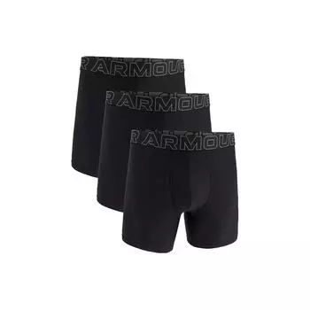 Under Armour Logo Боксеры Трусы Мужское нижнее белье 3 шт. Черный 1387414-001 XL