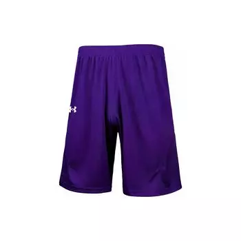Under Armour Logo Print Basketball Knit Shorts Men shorts Purple 22500202-500 M