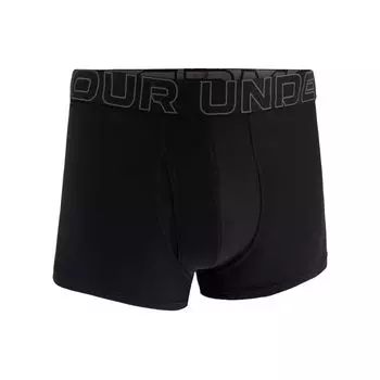 Under Armour Logo Print Casual Boxer Briefs Men Underwear Black 1387413-001 XL
