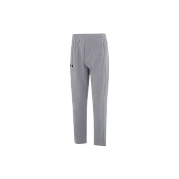 Under Armour Logo Print Дышащие трикотажные спортивные брюки мужские низ серые 23600703-014 M