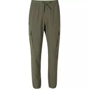 Under Armour Logo Print Lace-Up High-Waisted Straight-Leg Casual Pants Men pants Army-Green 1386558-390 S