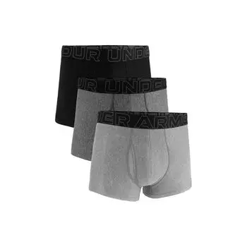 Under Armour Logo Print Slim Fit Boxer Briefs 3 Pack Men underwear 1387418-035 XL