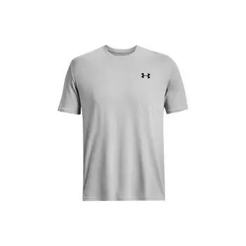 Under Armour Logo Printed Pullover Short Sleeve T-Shirt Men T-Shirts Gray 1370951-011 M