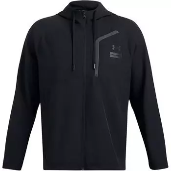 Under Armour Логотип Куртка с капюшоном с длинным рукавом Мужские куртки Черный 1388014-001 XL