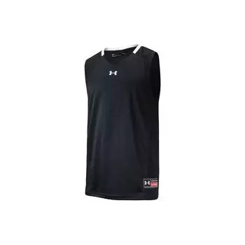 Under Armour Логотип печати трикотажные баскетбольные спортивные дышащие быстросохнущие жилеты мужские жилеты черные 22500101-001 M