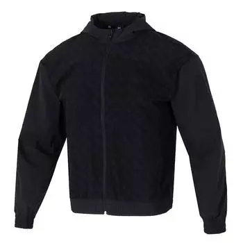 Under Armour Loose Fit Hooded Warm Durable Jacket Men Jackets Black 1390353-001 XL