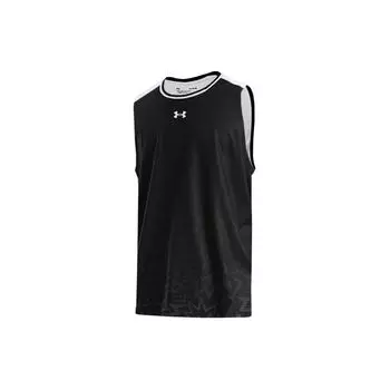 Under Armour Loose Running Fitness Breathable Quick-Dry Crew Neck Sleeveless Tank Top Men tops Black 24500108-001 S