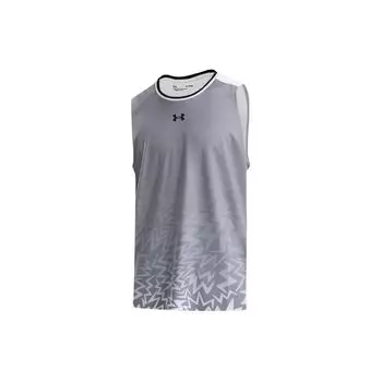 Under Armour Loose Running Moisture-Wicking Breathable Quick-Dry Sleeveless Tank Top Men tops Gray 24500108-011 L