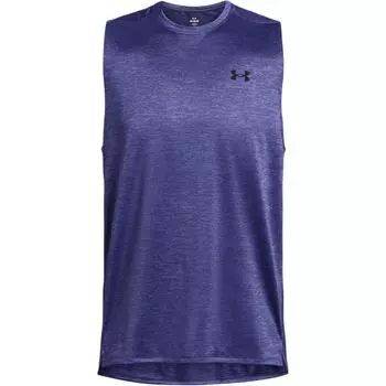 Under Armour Loose Sweat-Wicking Comfortable Breathable Crew Neck Sleeveless Tank Top Men Tops Purple 1384290-561 2XL