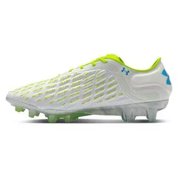 Under Armour Magnetico Elite 3 FG Белые желтые мужские кроссовки Capri 3026740-103 40