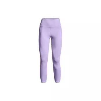 Under Armour Meridian Ankle Solid Color Sports Training Tight Capri Women Bottoms Purple 1369004-532 L