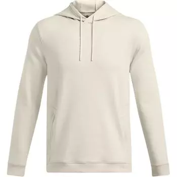 Under Armour Meridian Cold Weather Hooded Solid Pullover Long Sleeve Sweatshirt Men sweatshirt Off-White 1379668-110 XL