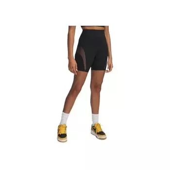 Under Armour Meridian Mesh Удобные Модные Простые Повседневные Шорты Женские шорты Черные 6000340-001 XL