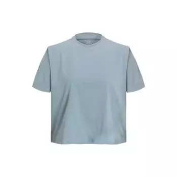 Under Armour Укороченный топ Meridian с коротким рукавом, женские топы, цвет Harbor-Blue 1376339-465 L