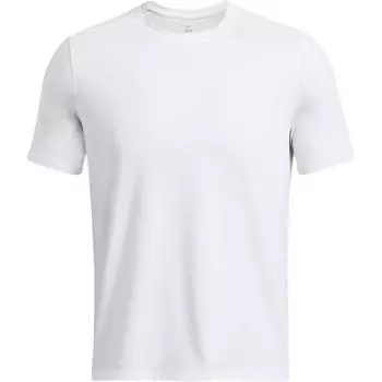 Under Armour Meridian Soft Comfortable Crew Neck Short Sleeve T-Shirt Men Tops White 1386973-100 XL