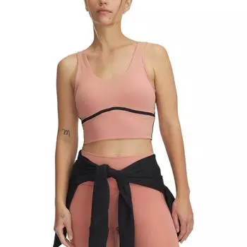 Under Armour Meridian Soft Series Training Simple Versatile Comfortable Sports Tank Top Women tank tops Pink 6003529-696 M