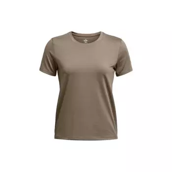 Under Armour Футболка Meridian Solid Crew Neck с коротким рукавом, женские топы из льна 1379155-200 XS