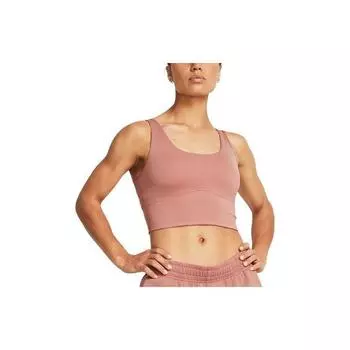 Under Armour Meridian Solid Short Slim Fit Training Майка Женские Топы Розовый 1379153-696 XS