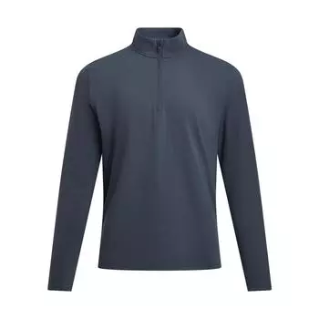 Under Armour Meridian UA Stand Collar Solid Color Comfortable Casual Long Sleeve Jacket Men Jacket Storm-Gray 1387905-044 M