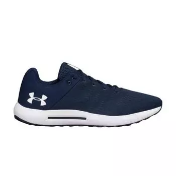 Under Armour Micro G Pursuit Navy White Мужские кроссовки Синие 3000011-402