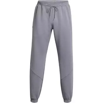 Under Armour Mid Rise Drawstring Solid Color Casual Pants Men bottoms Gray 1389479-035 M