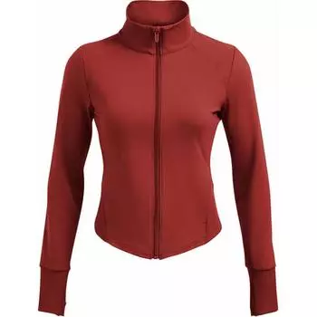 Under Armour Минималистская куртка с воротником-молнией, женская куртка, красная 1379157-840 S