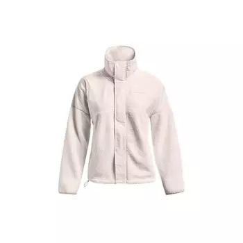 Under Armour Mission Pearl Fabric Training Jacket Women Jacket Pearl-White 1366051-112 XL