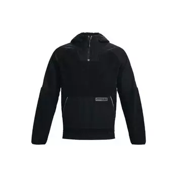 Under Armour Mission Training Warm-Up Мужская куртка с капюшоном и полумолнией Верхняя одежда Черный 1366094-001 M