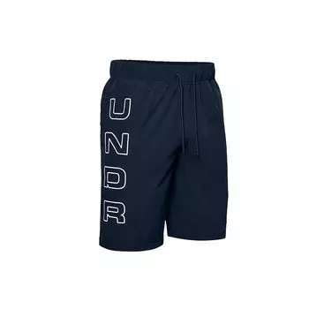 Under Armour Moments баскетбольные спортивные шорты средней талии свободные повседневные мужские шорты темно-синие 1351340-408 L