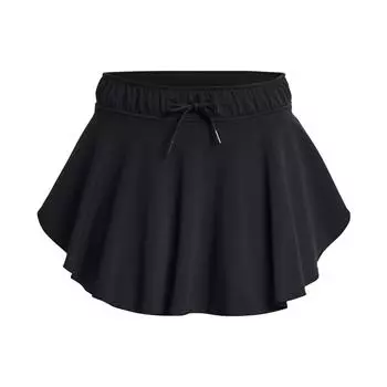 Under Armour Motion однотонная короткая юбка со шнуровкой, повседневные шорты, женские шорты, черный цвет 1383636-001 S