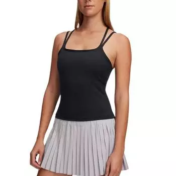 Under Armour Movement Strappy Comfortable Versatile Fashionable Tank Top Women tops 1390529-273 XL