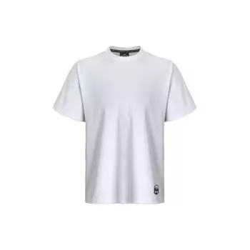 Under Armour Мягкая и удобная свободная футболка с коротким рукавом унисекс топы белого цвета 1387988-100 L