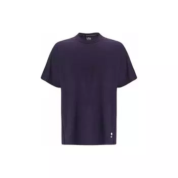 Under Armour Мягкая удобная свободная однотонная футболка с круглым вырезом и коротким рукавом унисекс-топы формальные-фиолетовые 1387988-541 XL