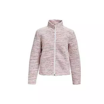 Under Armour Multicolor Stripe Training Спортивная куртка на молнии Женская верхняя одежда Белый 1366001-100 L