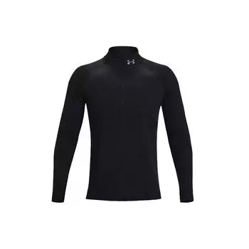 Under Armour Мужская толстовка Qualifier 2.0 Half-Zip Solid Running Sweatshirt Tops Black 1365662-001 S
