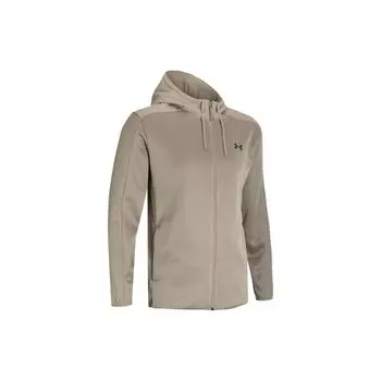 Under Armour Мужская тренировочная куртка Essential Solid Color Hooded Jacket Brown 1378824-299 L