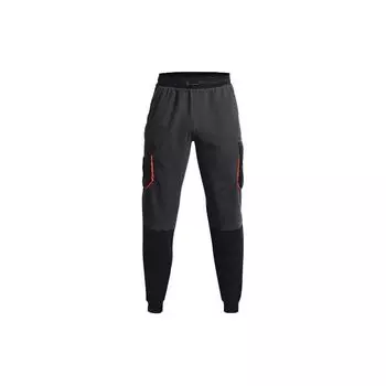 Under Armour Мужские флисовые джоггеры Project Rock Color Block, угольный серый 1367135-010 XXXL