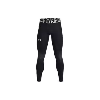 Under Armour Мужские компрессионные леггинсы со средней посадкой HeatGear ArmourPrint, черные 1377824-001 2XL
